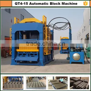 Cement Block Making Machine QT4-15C Block Machine Semi Automatic thumbnail-3