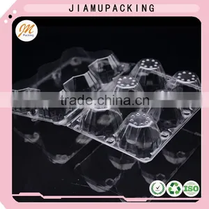 New High Quality 6 Holes Clear Disposable Plastic Egg Tray thumbnail-5