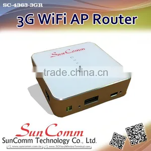 SunComm SC-4363-3GR Hot Sale Wiith Sim Card 3G WiFi AP Routers thumbnail-2