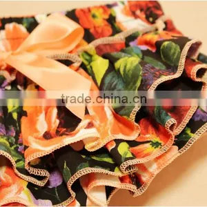 Foreign Trade New Baby Pants Collocation PP Hair Band Two Piece Fashion Cute Camellia thumbnail-5