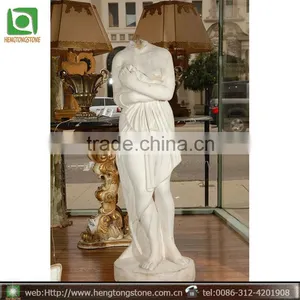 Marble Girl Outdoor Garden Sculpture thumbnail-2