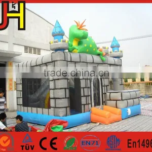 4 in 1 Combo Dragon Castle Inflatable thumbnail-2