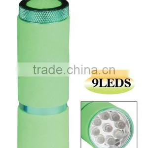 Super Bright Aluminum 9 Led Flashlight thumbnail-1