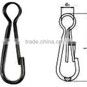 Simplex Hooks Similar to DIN5287 Form a Without Swivel(Snap) thumbnail-1