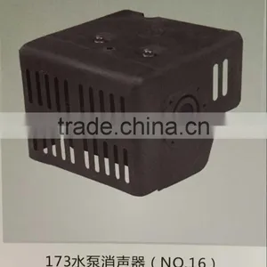 High Quality Gasoline Generator 173 Muffler for Water Pump thumbnail-1