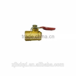 1/4" 3/8" 1/2" 3/4" High Performance Male Two Way Brass Valve thumbnail-1