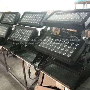 Double Heads Outdoor Waterproof RGBW 4in1 72PCS 10w IP65 LED City Color Light thumbnail-5