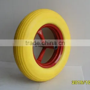 Wheelbarrow Tyre /PU Foam Rubber Tyre Wheels 3.50-8 thumbnail-2