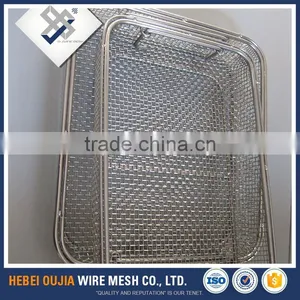 Factory Supply Best Quality Small Stainless Steel Water Filter Wire Mesh Baskets thumbnail-1