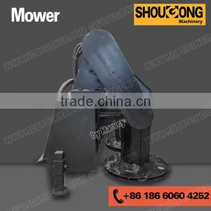 Skid Steer Loader Attachment Lawn Mower thumbnail-1