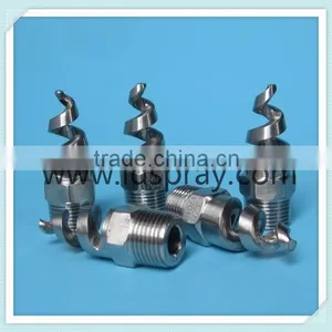 Stainless Steel or Brass or PP Plastic Solid Cone Spiral Water Nozzle thumbnail-1