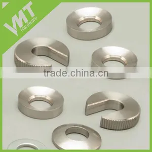 VMT Custom Natural Black Anodised Aluminium C Washer in Shenzhen Factory thumbnail-1