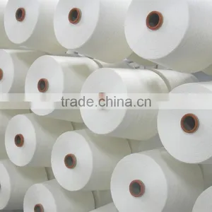 2015 Raw White Natural Indian Contamination Controlled Cotton Ne 40/2 Combed Yarn for Knitting thumbnail-1