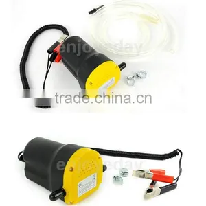 H60015 12V 5A Oil Diesel Fuel Fluid Extractor Electric Transfer Scavenge Suction Pump thumbnail-1