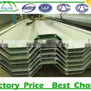 Greenhouse Gutter for Poly Carbonate Sheet Greenhouse thumbnail-1