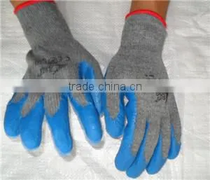 Latex Rubber Coated Palm Working Labor Gloves thumbnail-1