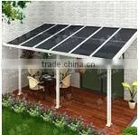 Professional Aluminum Folding Gazebo Tent, Folding Canopy, PC Impact Resistance Polycarbonate Roof Gazebo thumbnail-1