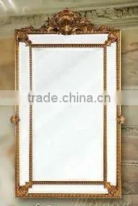 Wooden Classical Hand Carved Wall Mirror, MOQ:1PCS(B70106) thumbnail-1
