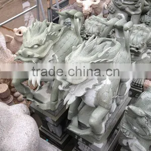 Stone Chinese Dragon Sculpture thumbnail-1