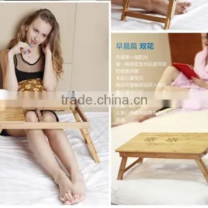 Vivinature Wooden Laptop Desk and Living Room Tablet Desk thumbnail-1