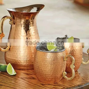 New Design Copper Moscow Mule Mug, New Design Copper Beer Mug, Pure Copper Moscow Mule Mug thumbnail-2