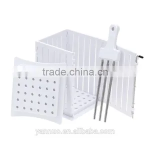 36 Holes BBQ Barbecue Skewers, Plastic Fruit Skewers, Kebab Skewer Machine thumbnail-5