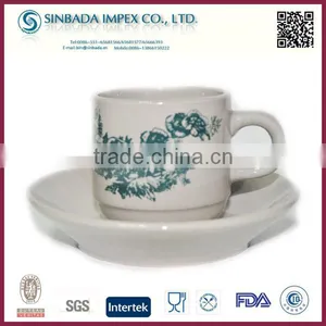 2015 Popular Blue and White Porcelain, Tea Cup and Saucer Wholesale thumbnail-1