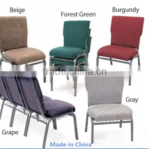 Padded Stacking Wholesale Church Chair Used thumbnail-1
