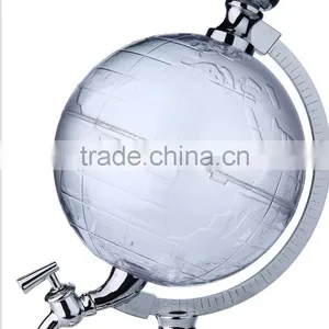 Factory Price Pour Wine Device of Tellurion Shape, Globe Pouring Appararus Wine Rack Water Dispenser Beverage Machine thumbnail-4