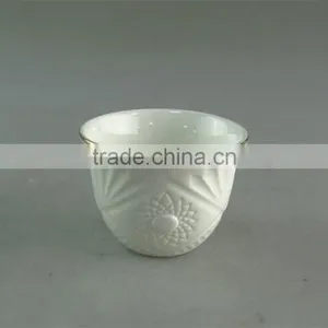 White Ceramic Tea Cup for Wholesale 12 Pcs per Set,with Color Box.good Quality in Stock thumbnail-2