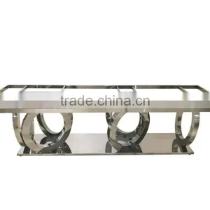 Stainless Steel Dinner Table for Dining Room Furniture thumbnail-4