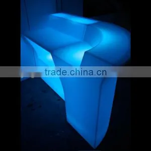 Cheaper Top Quality Led Table Furniture Colour Changing/bar Table for Sale Nightclub thumbnail-3