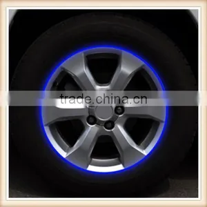 New 16 Strips Wheel Sticker Reflective Rim Stripe Tape Bike Motorcycle Car Tape thumbnail-3