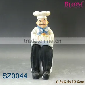 Perfect Design Kitchen Decoration,mini Chef Figurines thumbnail-1