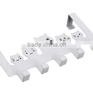 Color Stainless Steel Family Design Hanging Door Hook thumbnail-6