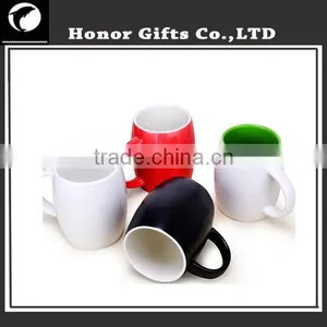 Promotional High Quality 11oz Cheaper Wholesale Coffee White Ceramic Mug thumbnail-5