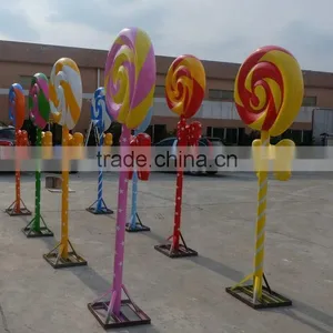 Outdoor or Indoor FRP Lolly Decoration thumbnail-2