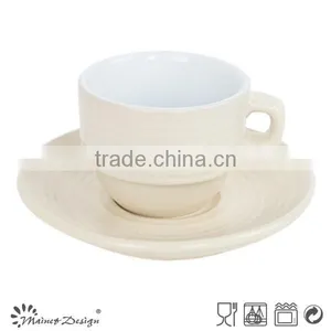 High Quality Stoneware Cup and Saucer thumbnail-1