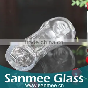 Supplies All Kinds Of Glassware 518ml Transparent Glass Bottle Wholesale thumbnail-1