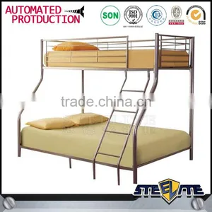 School Furniture Steel Bed Adult Bunk Bed 2 Tire Cot Bed thumbnail-3