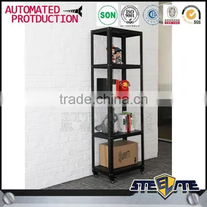Color Red Steel Toy Storage Display Rack thumbnail-4