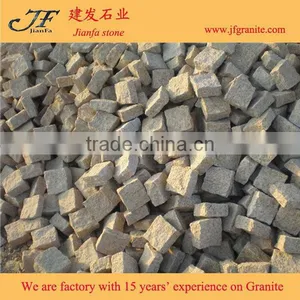 G682 Yellow Granite Flamed Pavers for Driveway Flooring /Garden Stepping thumbnail-6