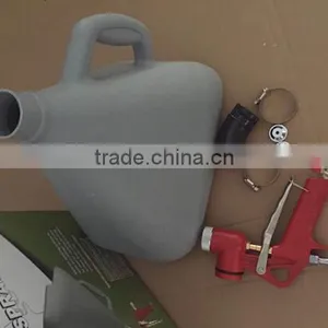 High Quality Professional 6L Plastic Cup Air Hopper Spray Gun thumbnail-5