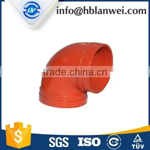 Fire Fighting Ductile Iron Grooved Cap Pipe Fittings thumbnail-5