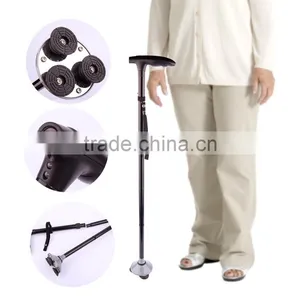 New Arrivel Foldable Aluminium Cane Walking Cane Trusty Cane With LED Light thumbnail-2