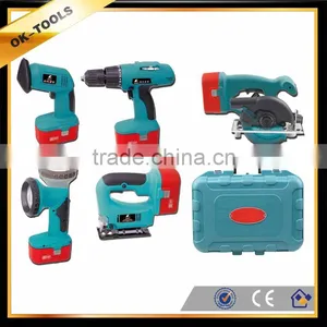 New 2014 Combination Tool Box Manufacturer China Wholesale Supplier 18V 5 Pcs Power Tool Sets thumbnail-1