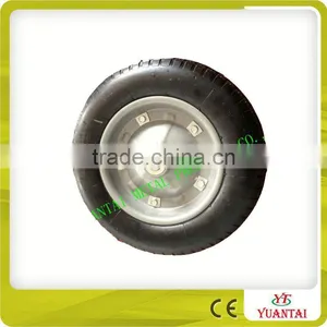 Rubber Coated Steel Wheel Tyre Made In China thumbnail-1