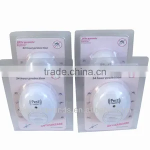 American Plug /European Plug 2 Flat Pin Plug Ultrasonic Mosquito Repeller thumbnail-1