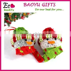 LED Snowman Christmas Tree Ornament Christmas Tree Decoration Hot Selling Christmas Gifts thumbnail-1