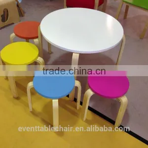 High Quality Children Stool Bentwood Children Chair and Stool thumbnail-2